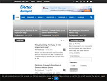 Tablet Screenshot of electricautosport.com